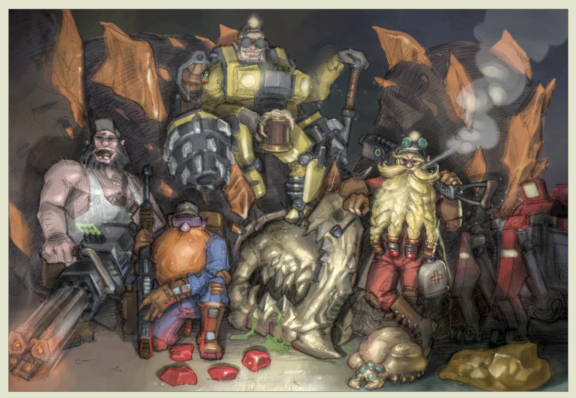 Миссия арт. Deep rock galactic черные полосы в игре. Дип рок арты. Deep rock galactic турель. Deep rock galactic art.