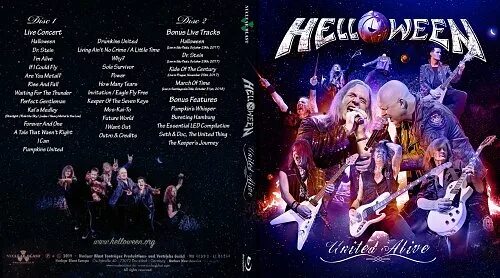 Helloween a tale that wasn t. Helloween - united alive in madrid. helloween - united alive (2019). helloween группа 2019. helloween обложки.