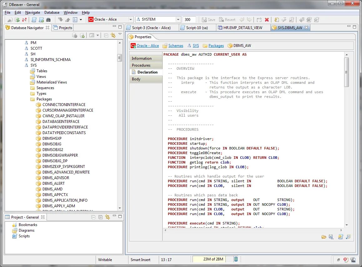 Oracle clob