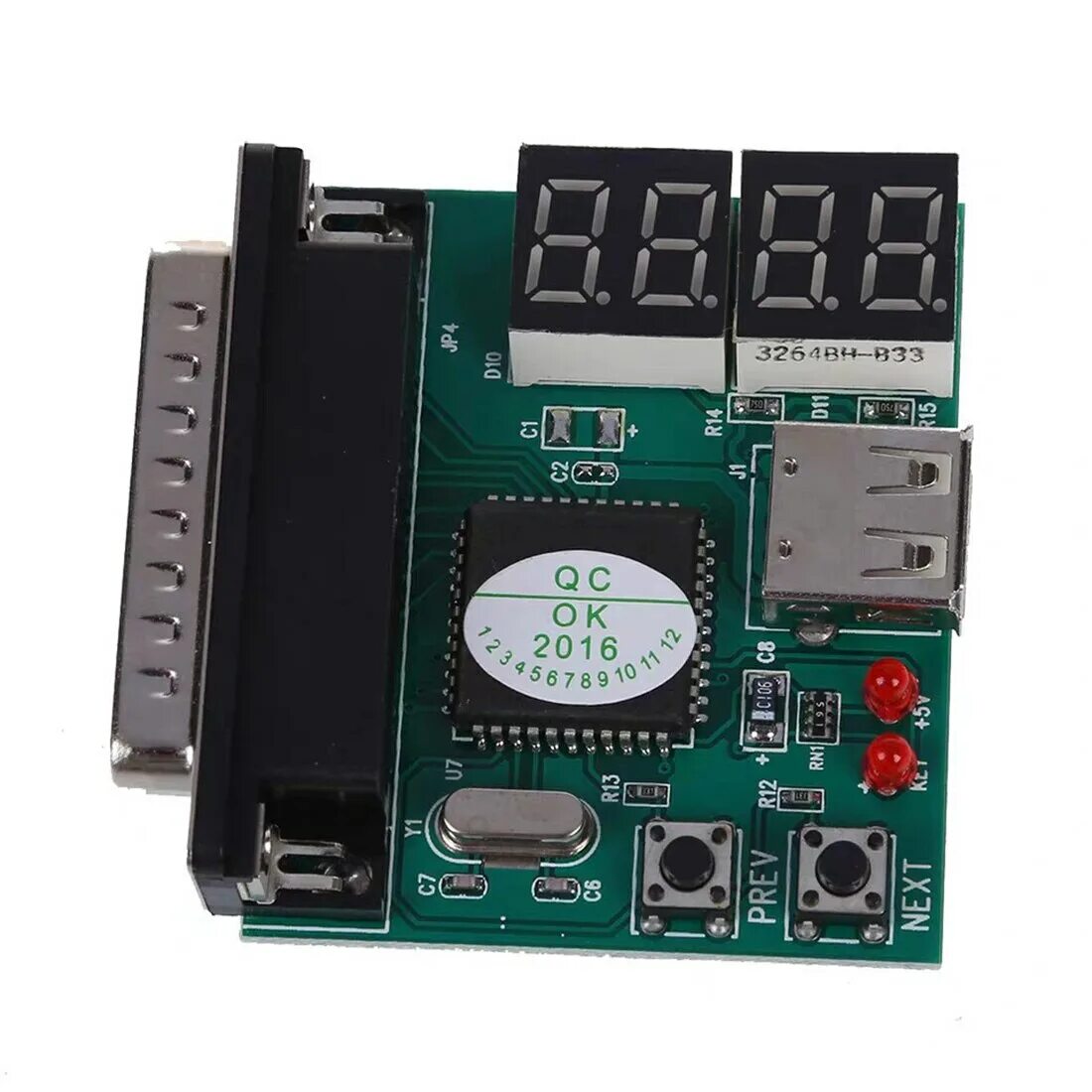 Pci тестер. Диагностическая плата. пост карта usb для ноутбука. тестер для диагностики ноутбука.