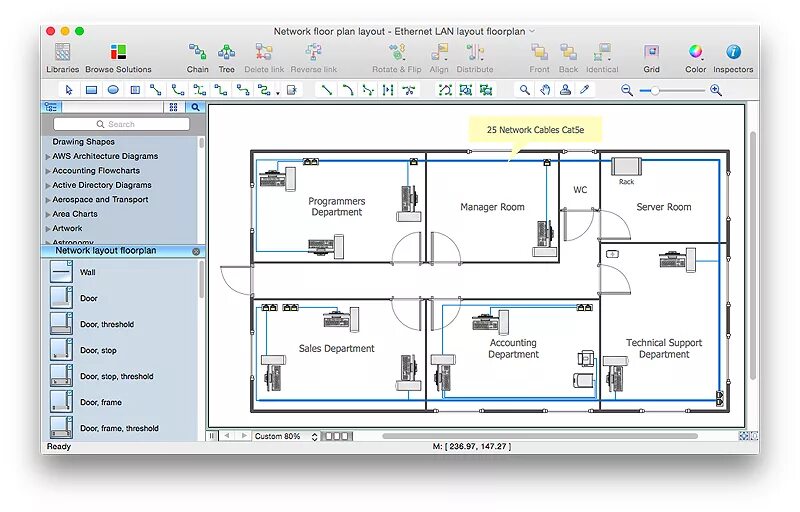 Net plan. План квартиры в Визио. План помещения в VISUO. План здания в Visio. MS Visio схема помещения.