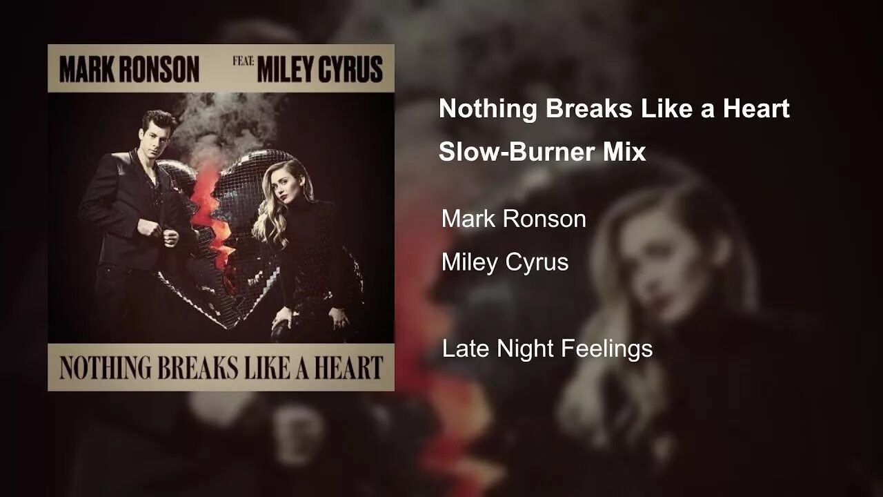 Nothing breaks like a heart feat miley. Майли Сайрус nothing Breaks. Mark Ronson Miley Cyrus. Mark Ronson Miley Cyrus nothing Breaks like a Heart.