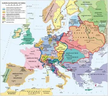 Европейские страны 16 17 века