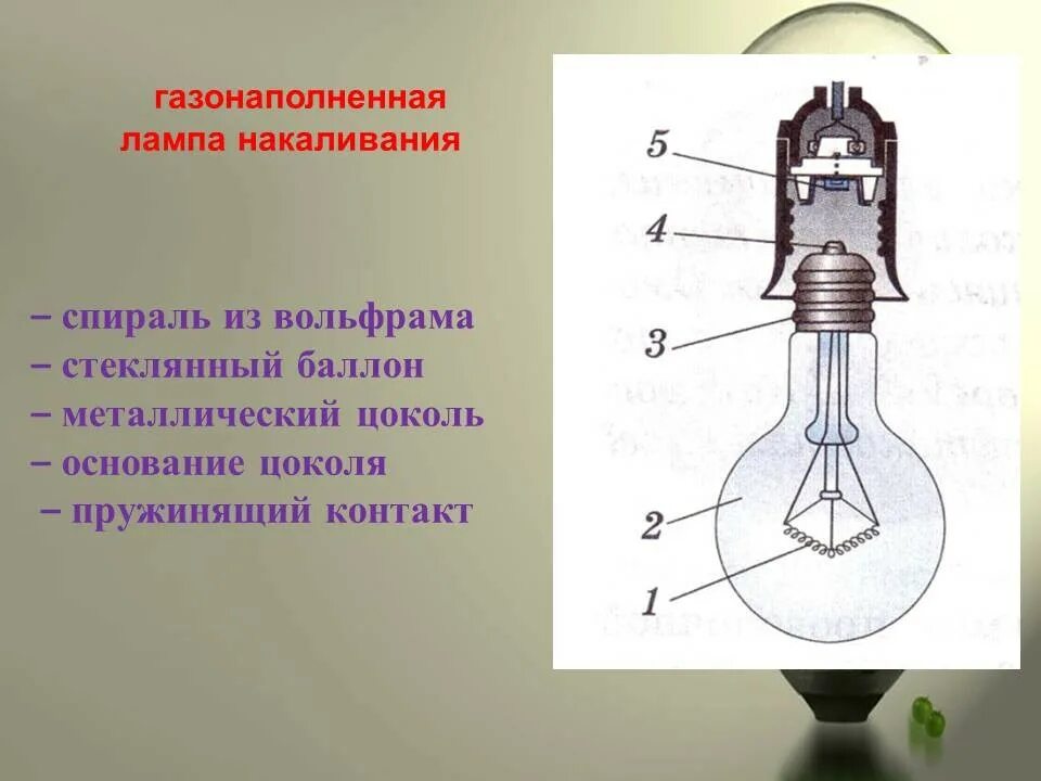 Для получения увеличенного изображения лампочки. Лампа накаливания схема физика 8 класс. Газонаполненные лампы схема. Рис 87 лампа накаливания. Газонаполненная лампа накаливания.