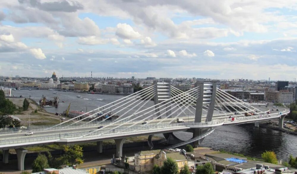 Мост Бетанкура в Санкт-Петербурге. Питер мост Бетанкура. Новый мост в СПБ Бетанкура. Мост на васильевский остров