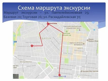 Проект маршруты по городу