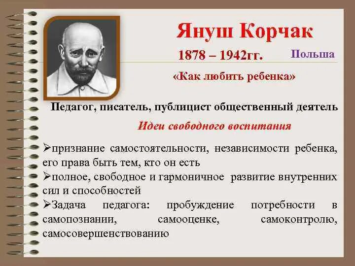 Януш корчак четыре типа образовательной среды. Януш корчак (1878-1942) портрет. януш корчак концепции, основные труды. педагогияеские трулф януш коряак. педагог гуманист януш корчак.
