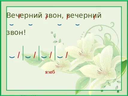 Я на свете всех милее размер стиха