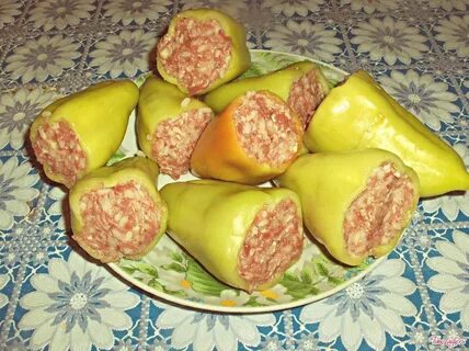 Перец фаршированный мясом и рисом рецепт заморозить