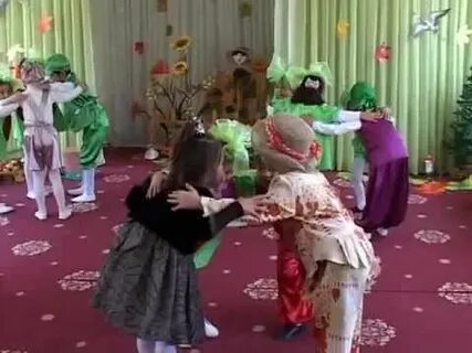 Танец овощей в детском саду видео