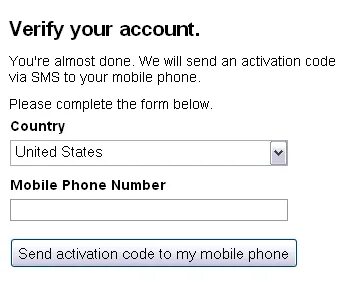 Your account requires