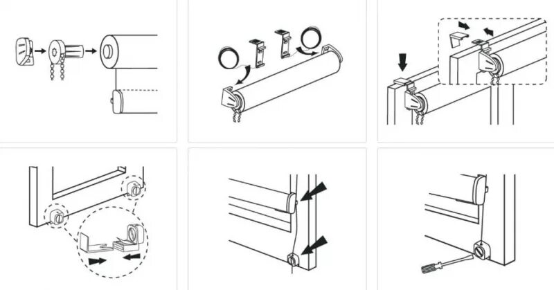 Шторы день ночь с леской. Механизм крепление рулонных штор Легранд. Шторы рулонные Легран крепление. Схема сборки рулонных штор на пластиковые окна. Сборка крепежа для рулонной шторы Garden Mini Rollo.