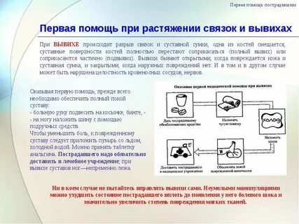 При вывихах необходимо