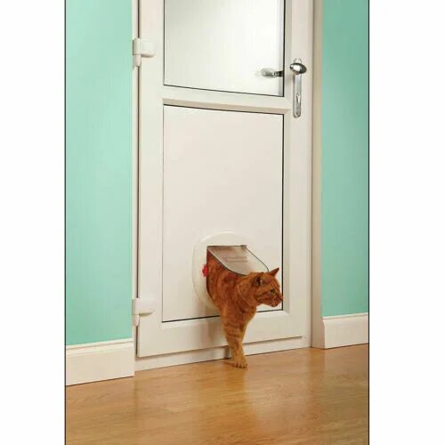 7 Purr-fect DIY Ways to Hide the Litter Box Cat door, Pet door, Litter box