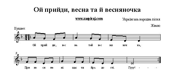 Весняночка весняночка текст на украинском. Весняночка текст. Весняночка Ноты. Весняночка песня. Весняночка слова на украинском.