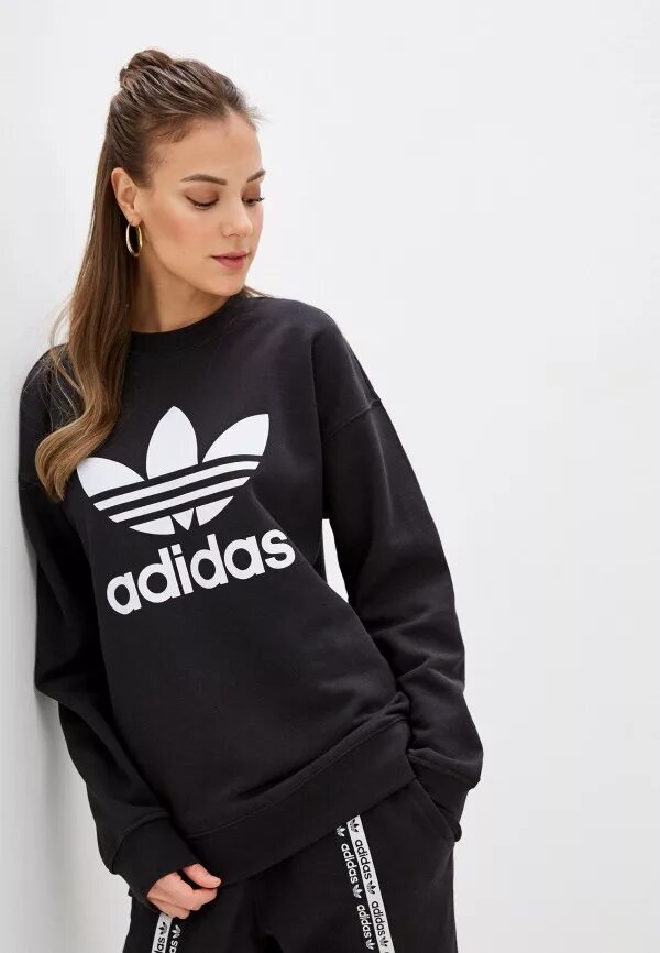Свитшот adidas originals 3 stripes sweat. Свитшот адидас женские. Свитшот адидас женские. Свитшот adidas originals женский. Свитшот адидас женский черный.