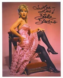 Stella Stevens Autographed photo #Hollywood Голливуд, Актрисы, Джин Тирни.