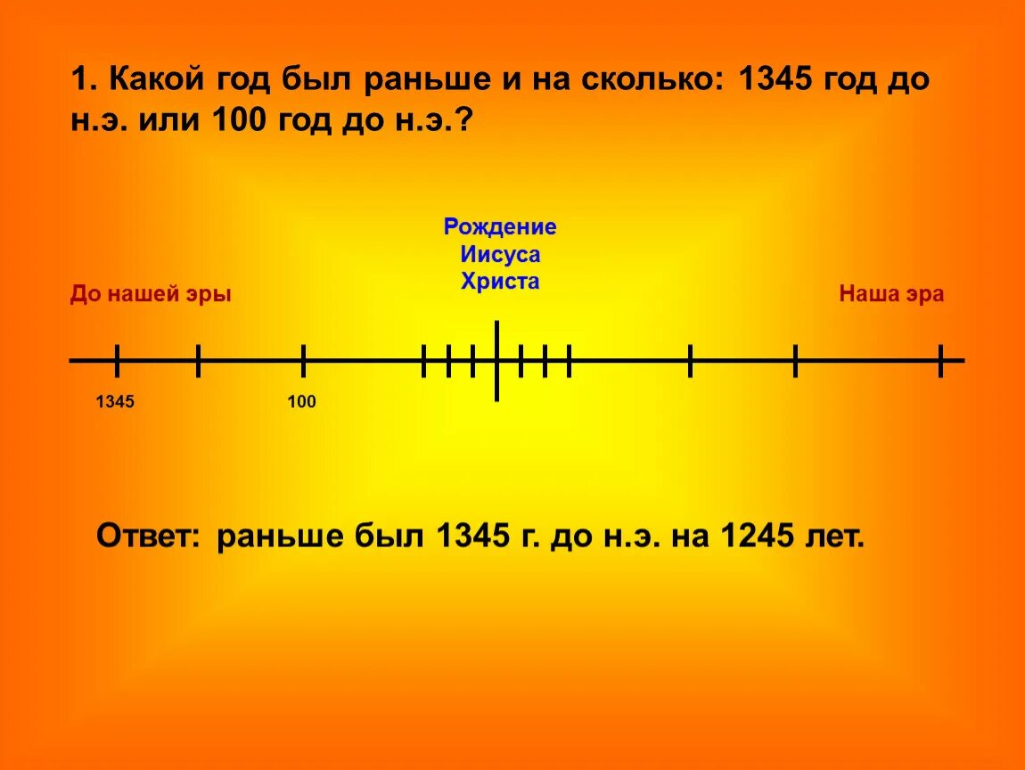 Насколько заранее. Какой год был до нашей эры. Счет лет до нашей эры. Задачи по истории 5 класс счет лет. Счёт лет в истории до н.э..