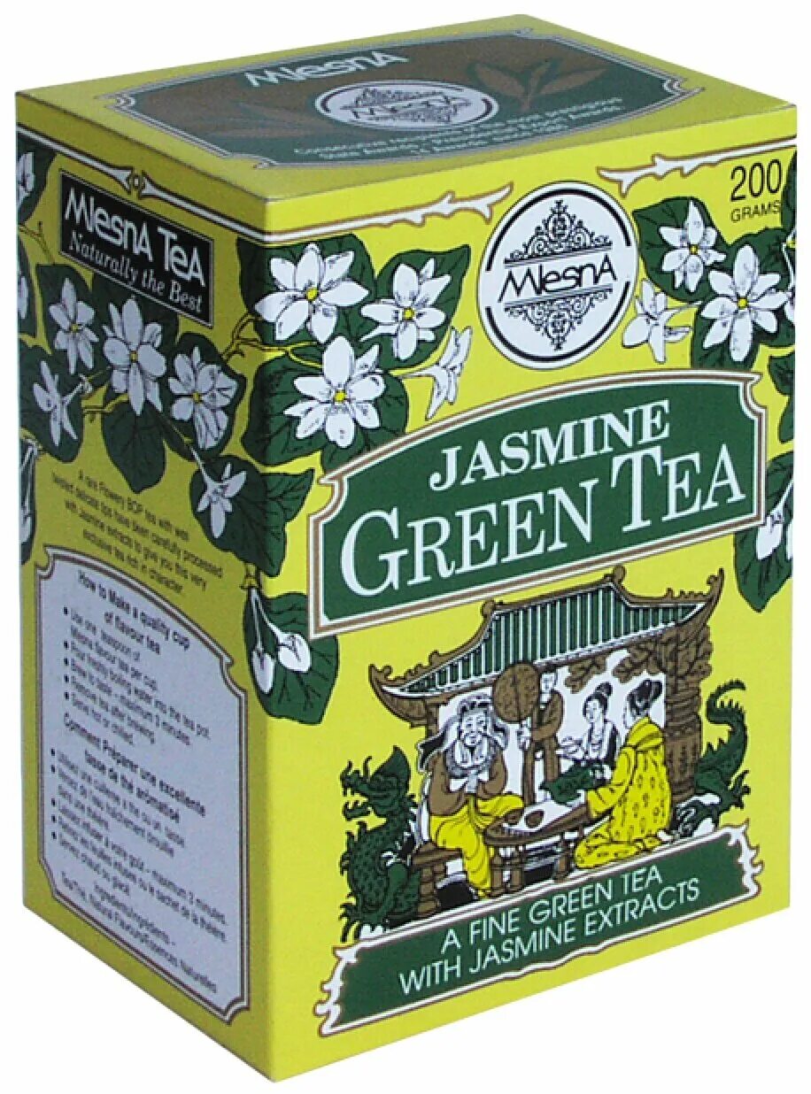 Чай млесна купить. Jasmine Green Tea Mlesna. Чай зеленый Mlesna, 200 г. Млесна чай Цейлон. Чай Шри Ланка Mlesna.