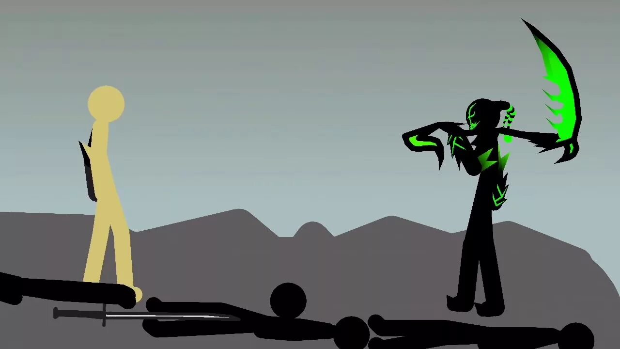 Stickman art