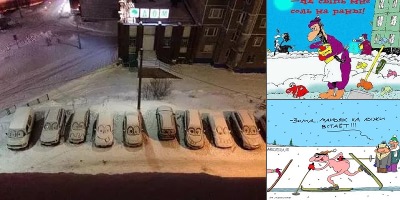 анекдоты про зиму самые смешные