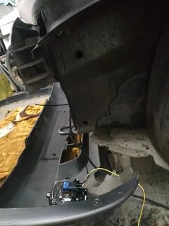 Установка туманок калина