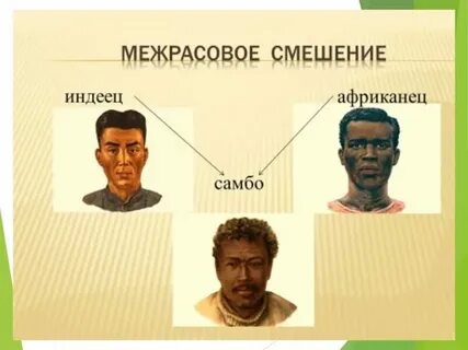 Креолы это смесь каких