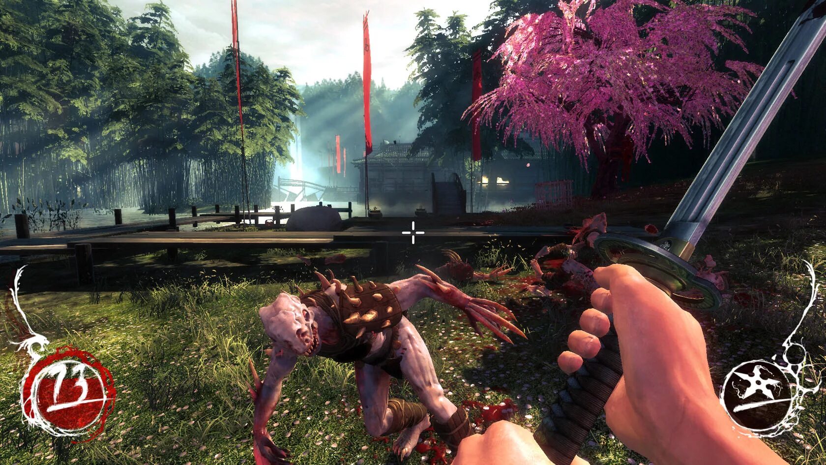 Игра где убивают кур. Shadow Warrior (игра, 2013). Шадоу Варриор 1. Шедоу вориор. Игра шадоу Варриор 1.