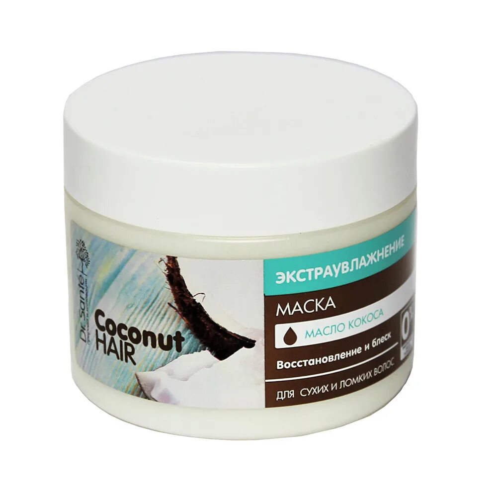 Маска для волос dr. Маска Dr.sante Coconut hair 300 мл. Маска Dr sante Coconut. Dr sante маска для волос. Маска с кокосом для волос Dr sante.