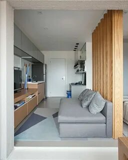 Кухня гостиная с кроватью