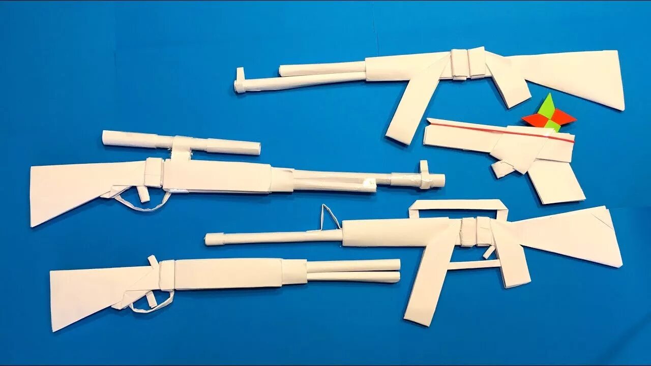 Как сделать с бумаги автомат