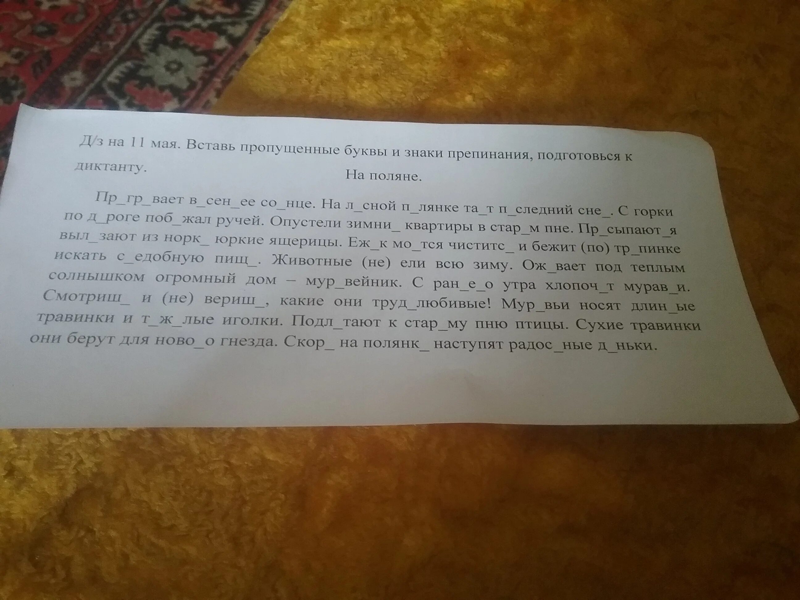 Текст май 4 класс. Диктант на Поляне 4 класс. Диктант на Лесной полянке. Диктант на полянке 4 класс. Диктант летнее утро 4 класс.