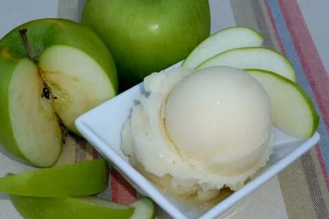 Мороженные яблоки