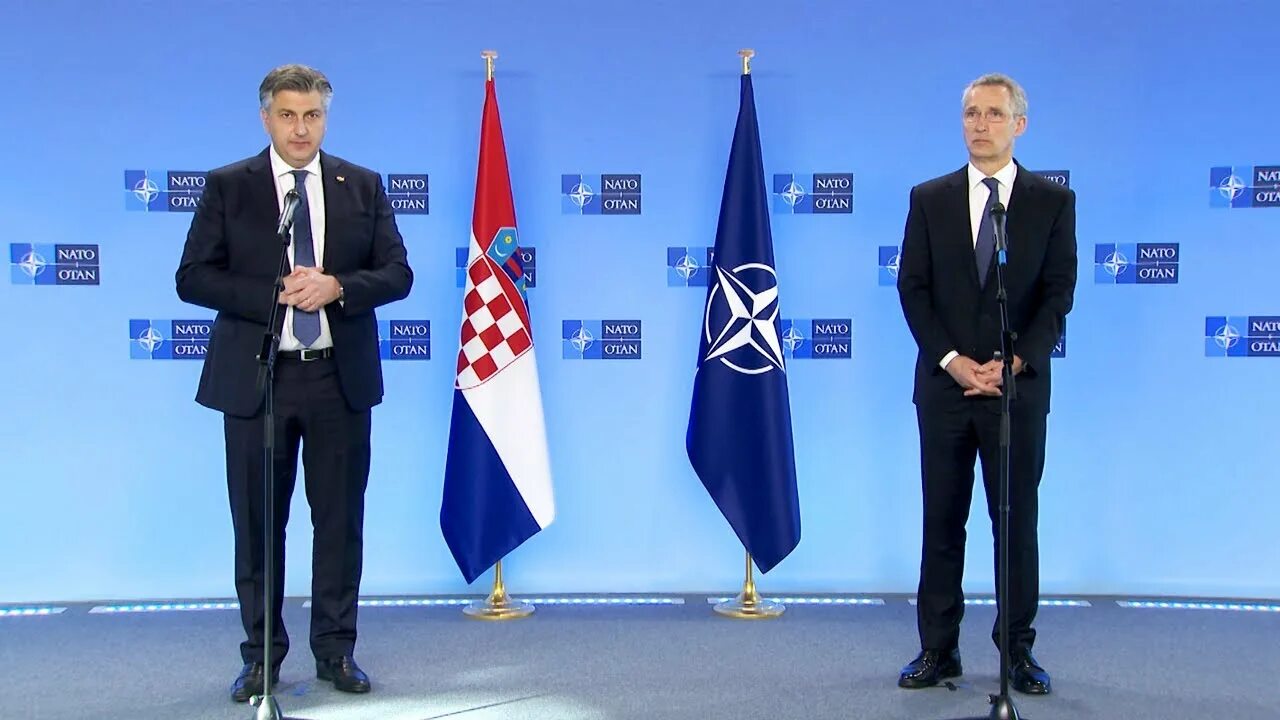 Новости про нато. Премьер министр Хорватии 2022. Хорватия НАТО. Хорваты в НАТО.