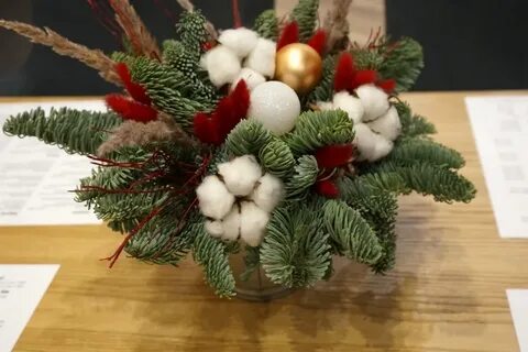 Букет из елки своими руками