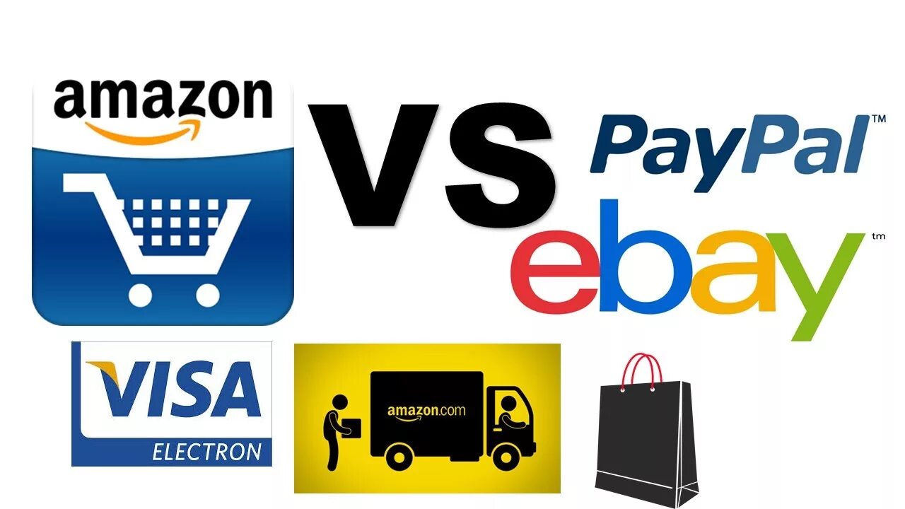 Amazon vs. EBAY Amazon. EBAY или Amazon. EBAY Enterprise. Интернет магазины= Амазон ебей картинки.