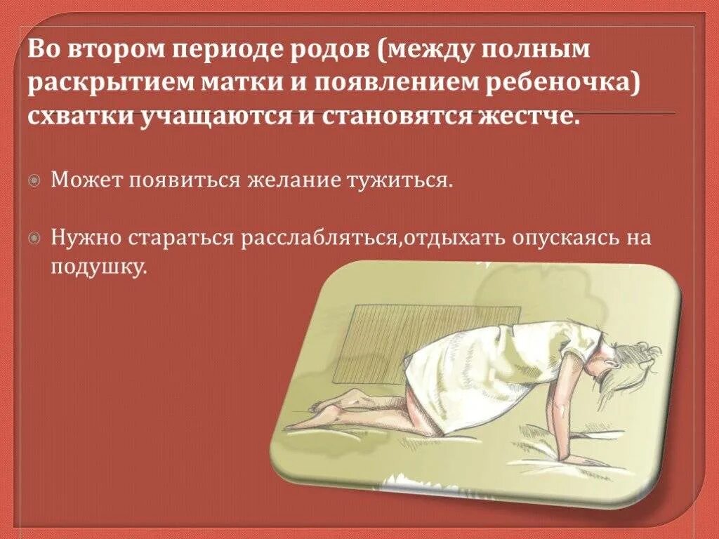 Дыхание при родах и схватках