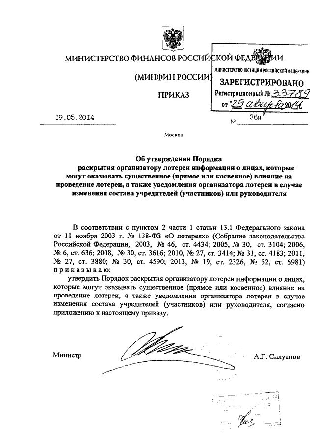 Организаций утвержденные приказом министерства финансов. Организаций утвержденные приказом министерства финансов