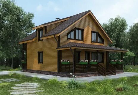 Каркасные дома 100 м