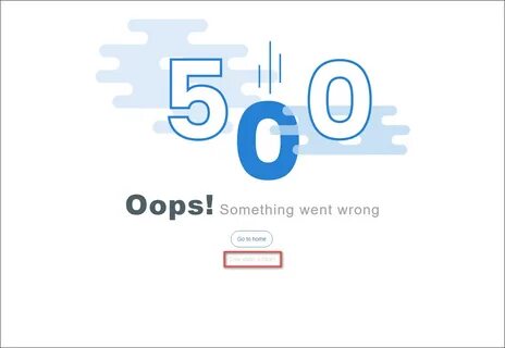 Status code 500