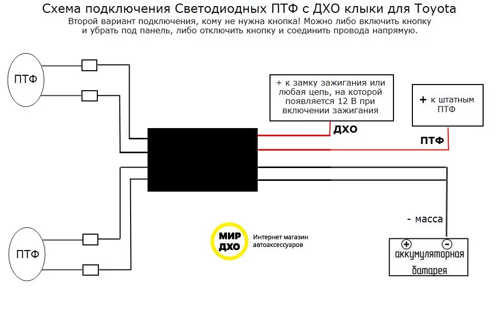 Схема подключения противотуманок с ходовыми огнями. Схема подключения светодиодных ПТФ. Схема подключения контроллера ходовых огней. Схема подключения светодиодных противотуманок. Подключение контроллера дхо