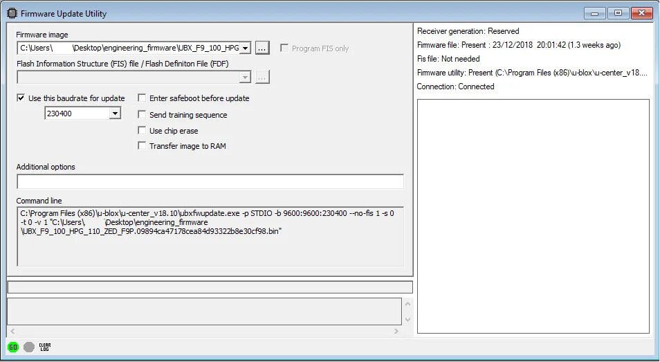 Tm firmware updater. Warning device is. Fw update tool. 3. Fw update tool.