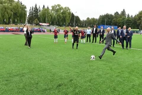 Открытие стадиона состоялось