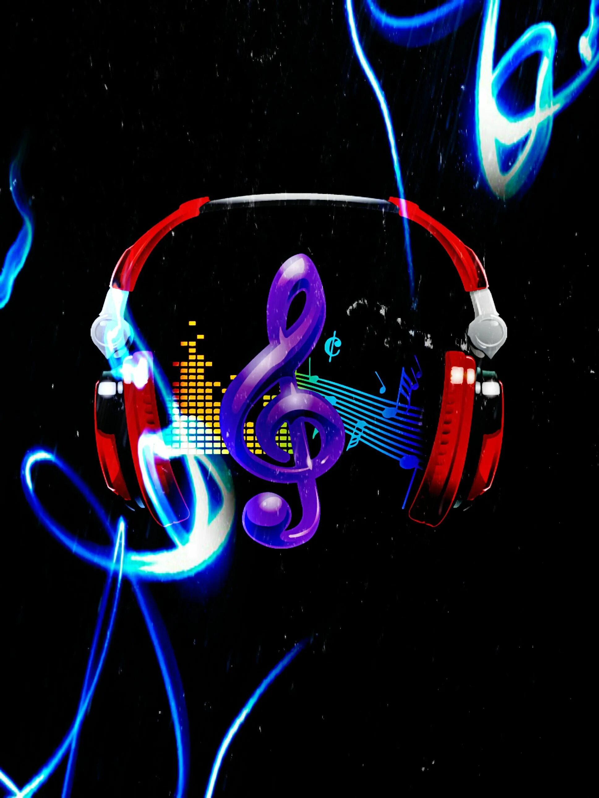 Музыкальные обои. Mp3 картинка. Кавказские песни. Фотосессия в наушниках. Музыкальные обои.