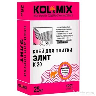 Клей для плитки керамик плюс
