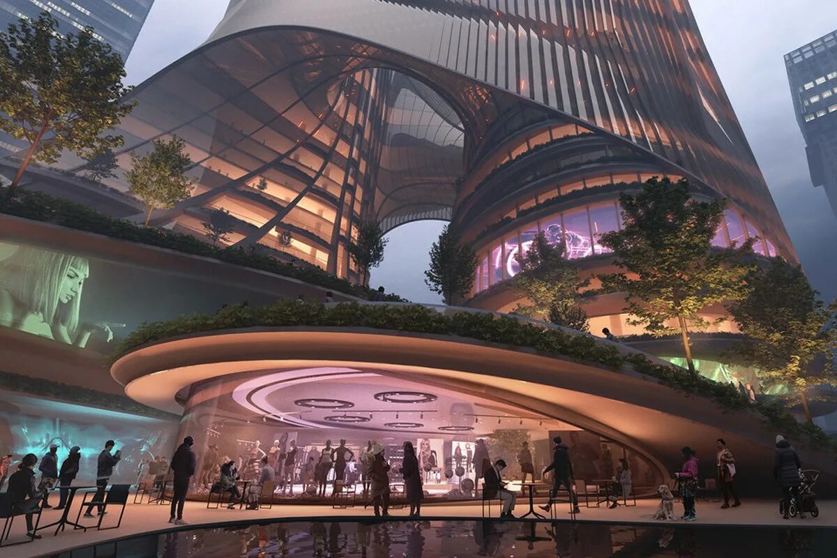 здание захи хадид в шанхае. сантьяго калатрава музей искусств милуоки. небоскреб заха хадид шанхай. разнообразные искусство ai. центр гейдара алиева в баку, архитектор захи хадид.