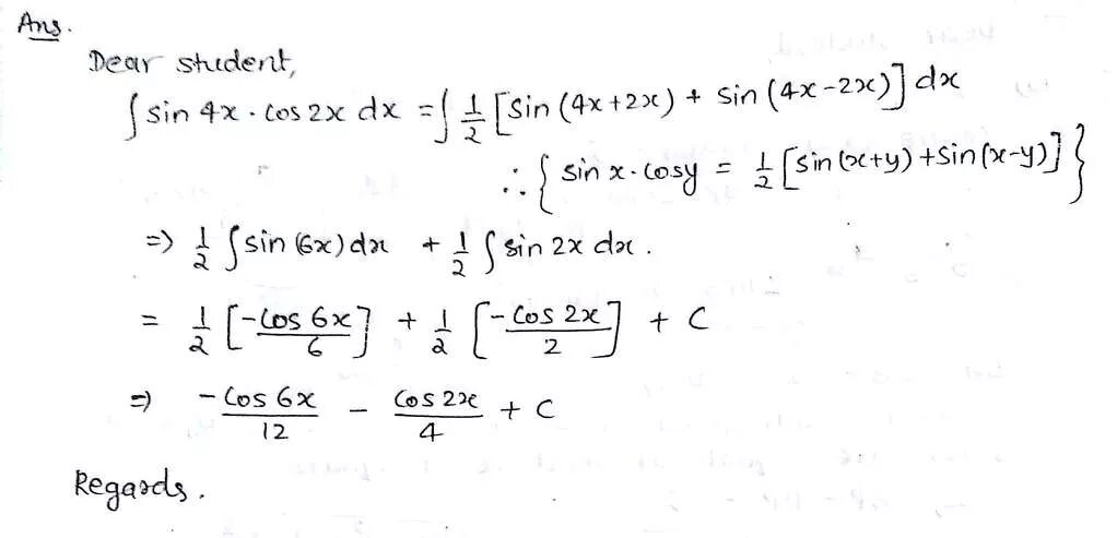 Интеграл sin(4-2x)DX. Интеграл x cos 2x DX. Интеграл sin 4x cos 2x DX. Интеграл cos2x sinx DX.