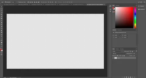 Как в фотошопе сделать прозрачный фон