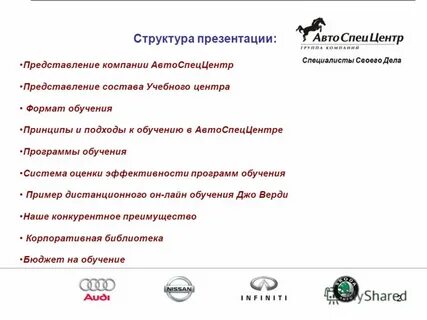 Представление компании