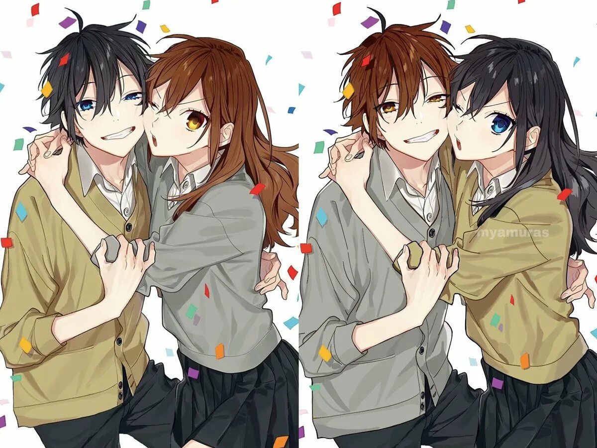 Хоримия 18. Хоримия аниме 2021. Хоримия миямура. Хоримия кёко горничная. Horimiya piece.